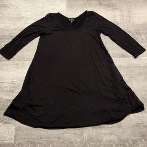 Black 3/4 Sleeeve Dress
